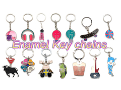 Снесите вашу личность с вами везде - покройте эмалью Keychains
