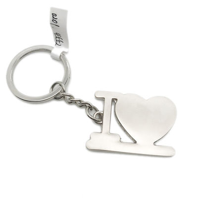 Доступный OEM/ODM Heart Metal Key Ring Holder с индивидуальной упаковкой