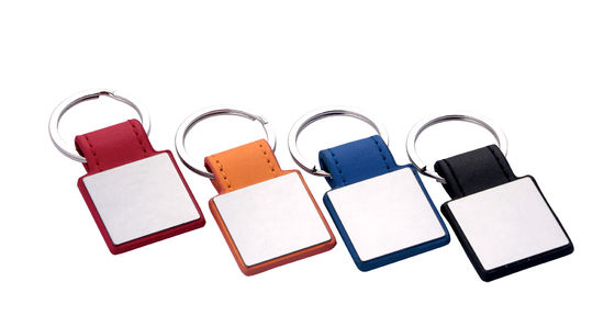 Поддельный Polybag Keychain Классический стиль Подлинный кожаный ключевой цепь для всех ключей