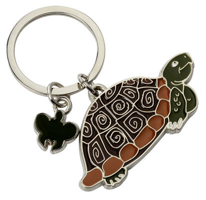 Покрытый дизайн симпатичный металлический ключевой цепочек для организации ключей и управления ключами