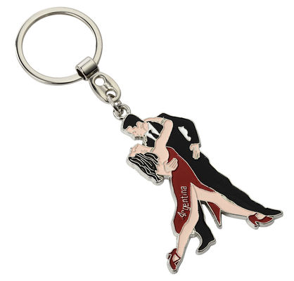 Милый металлический брелок для ключей