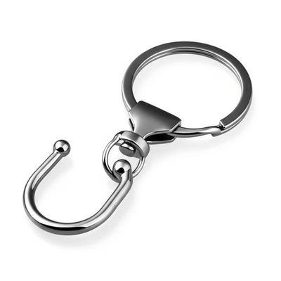Zinc Alloy Metal Keychain Holder in As Photo