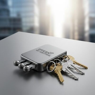 Прочный органайзер для ключей из стали OEM ODM, идеально подходит для эффективной организации ключей и улучшения решений по управлению ключами