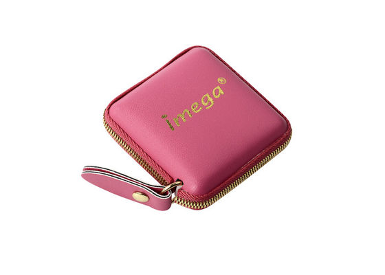 Квадрат ленты подарка Debossing измеряя выбил PU ABS логотипа