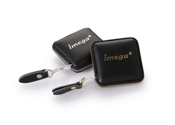 PU ленты Retractable квадрата измеряя кроет кожей металл логотипа Debossing