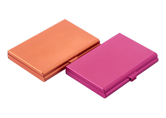 Алюминиевым случай карты прямоугольника владельца карточки имени подгонянный зеркалом