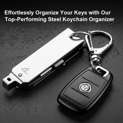 Хорошая цена Effortlessly Organize Your Keys with Our Top-Performing Steel Keychain Organizer онлайн