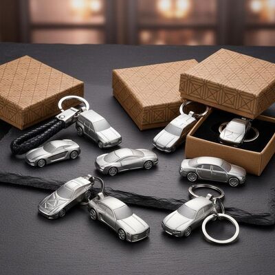 качество Цинковый сплав Custom Car Keychains Прочный стильный ключевой блок Идеально подходит для подарков Корпоративные мероприятия и аксессуары для автомобилей фабрика